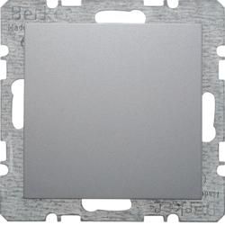 Berker 6710091404 Blind cover with central piece aluminum, matt Berker B.7