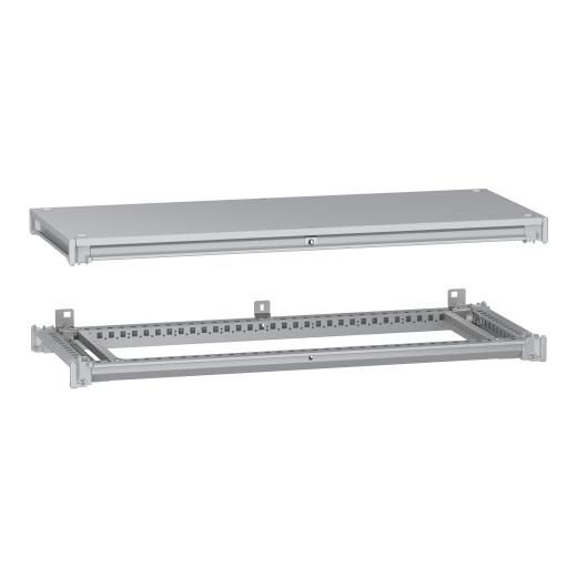Schneider Electric NSYSFNC104 Lower and upper frame 1000x400 grey floor/roof frame