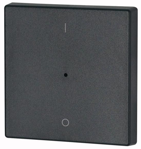 Eaton CWIZ-01/14-LED rocker, 1-way, +lens, I/0, anthracite, 147604