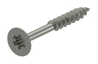 OBO Bettermann OTSC 5.0x40 A4 countersunk head T-Drive 5x40mm chipboard screw, 3191074