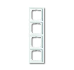 Busch-Jaeger 1724-184 cover frame, 4-way frame studio white