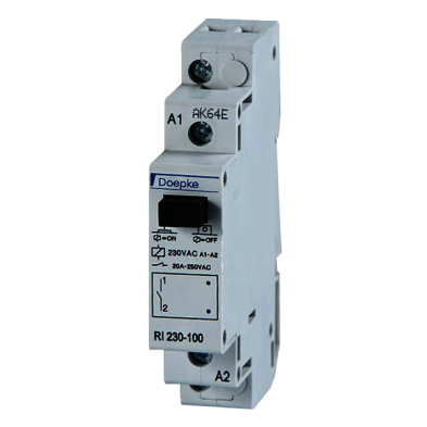 Doepke 09981016 RI024-100 DC 24V 1S 20A installation relay