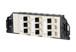 METZ CONNECT E-DATsubw 9x8 (8) GB3 empty data connection box pearl white, 1309360901-E