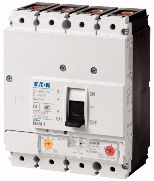 Eaton NZMB1-4-A63 circuit breaker, 4p, 63A , 265803