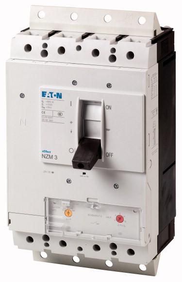 Eaton NZMH3-4-A320-SVE circuit breaker, 4p, 320A, plug-in insert, 168889