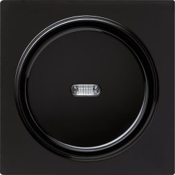 Gira 013647 push button control switch AusWe cover S-Color black