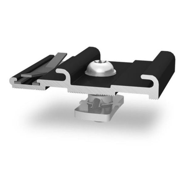 K2 Systems 2002763 Insertion rail Cross con. black SU=20 cross connector