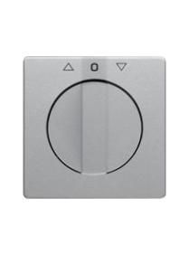 Berker 1080608400 rotary knob blinds aluminum with arrows
