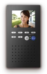 TCS CAI2000-0156 CAI2000 hands-free wall unit black Carus Origo Video color indoor station