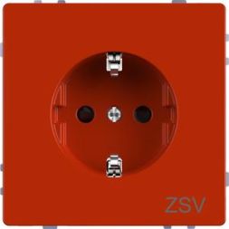 MERTEN MEG2300-6002 SCHUKO socket orange System Design