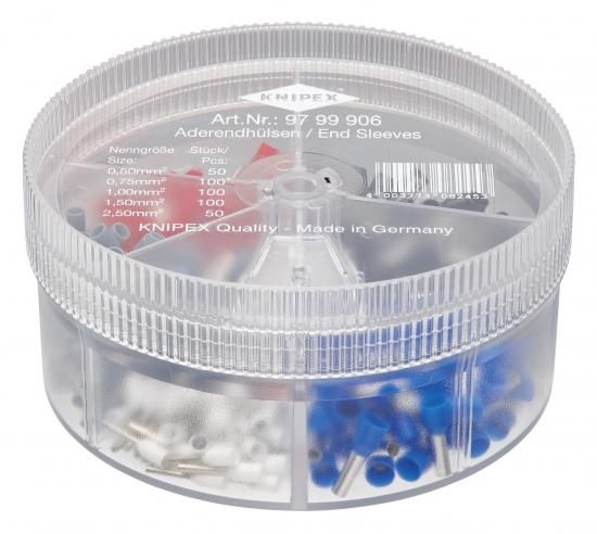 Knipex 9799906 Assortment box 1 insulated D: 90x44mm wire end ferrules