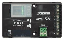 Bticino 346991 built-in loudspeaker 2-wire for 8 call buttons