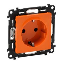 Legrand 753229 socket SCHUKO Valena Life SL KS , (orange)