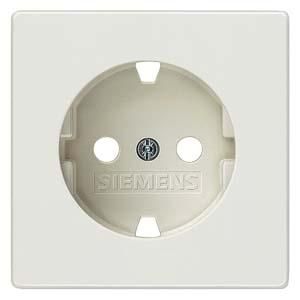Siemens 5UH1065 cover plate DELTA style titanium white 68x68mm