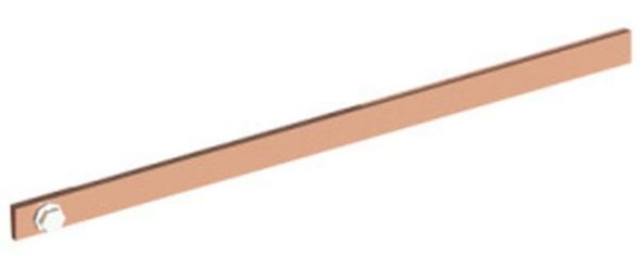 ABB Striebel &amp;amp; John ZXM2110 Cu-rail 20x5mm, L:1247mm copper rail, assembled, 2CPX042512R9999