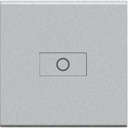 Bticino NT4916M2A axial rocker light 2m TECH, (aluminium)