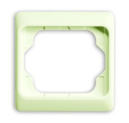Busch-Jaeger 1721 KA-22G cover frame, 1-way frame ivory/white