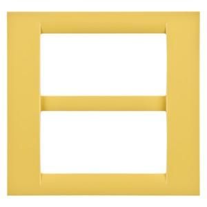 Gewiss GW22187 System Virna 8M maize yellow cover frame