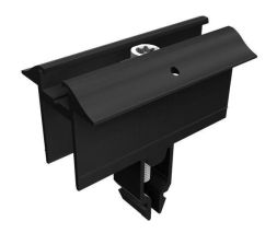SL Rack 96141-01 Vario 30-50 mm black anodized with earthing center terminal