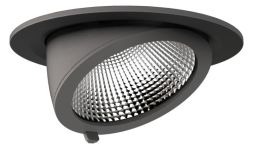 Ledxon 8100657 DLA1 18W 2515lm 3000K 40° grey LED recessed ceiling spotlight