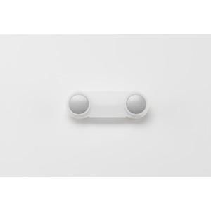 Ritto RGE1276457 button unit 2-way silver (1 piece)