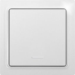 Eltako 30055703 F1T55E-pg E-Design55 polar white glossy wireless button