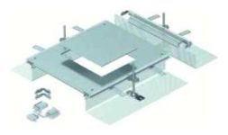 OBO Bettermann OKA-GA40140/6 for device insert GES6 attachment unit, 7424322