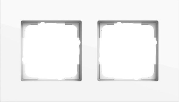 Gira 0212403 2f Esprit Alu rws cover frame