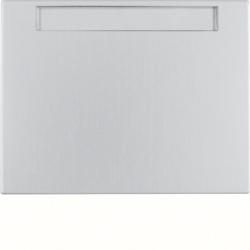 Berker 14267003 rocker with label field aluminum Berker K.5