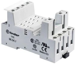 Finder 96.04.7 relay socket