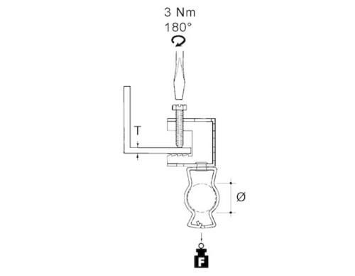 Niedax FH65-GM4047 EKLIPS pipe fastening