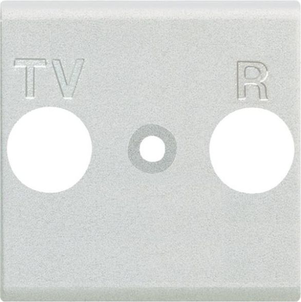 Bticino N4204 central plate, (white)