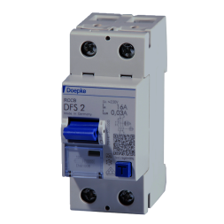 Doepke 09132601 DFS2 040-2/0.01-A 2-pole 40/0.01A residual current circuit breaker
