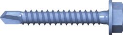 Reisser 007506S021-039019S-1 DIN 7504 K, drill screw, hexagon head, 3.9 X 19, steel, galvanized, blue pass., packed 100 a