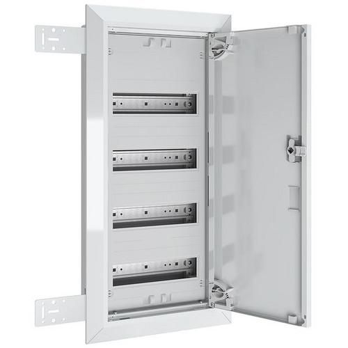 ABN 1x4 row complete cabinet REG ESPRO flat distributor UP/HW T: 110mm (UK14)