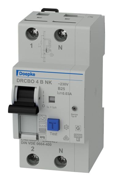 Doepke 09949206 DRCBO 4 B25/0.03/1N-B NK FI/LS combination