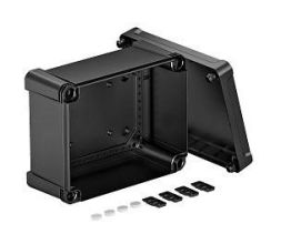 OBO Bettermann X16C SW 240x191x125 graphite black empty housing, 2005610