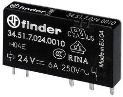 Finder 34.51.7.012.4010 Plug-in/print relay