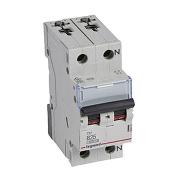Legrand 403374 Circuit breaker TX3 B25A 1P+N 6KA 2M