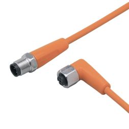 ifm electronic EVT050 M12 4-pin AC/DC silicone-free contacts v connection cable