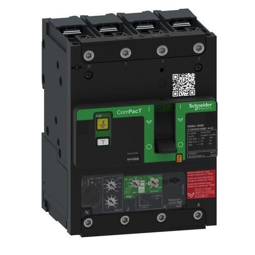 Schneider Electric C11E44V050B with residual current protection ComPacT NSXm with molded case circuit breaker