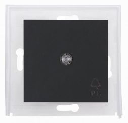 Kopp 493956006 HK07 IP44 rocker with bell anthracite surface rocker