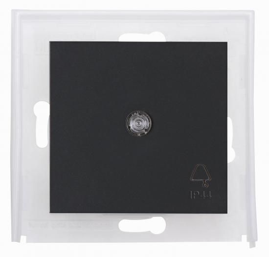 Kopp 493956006 HK07 IP44 rocker with bell anthracite surface rocker