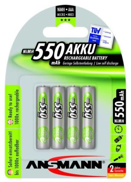 Hückmann 119540 maxE Micro AAA (PK=4pcs.) battery
