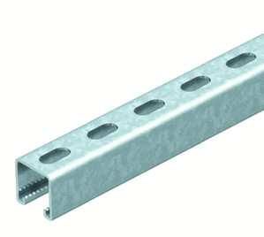 OBO Bettermann MS4141P0600FT 600x41x41 perforated profile rail, 1122541