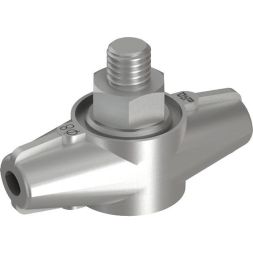 Pröpster 2105 zinc die-cast D:8mm with St/tZn screw ES connector