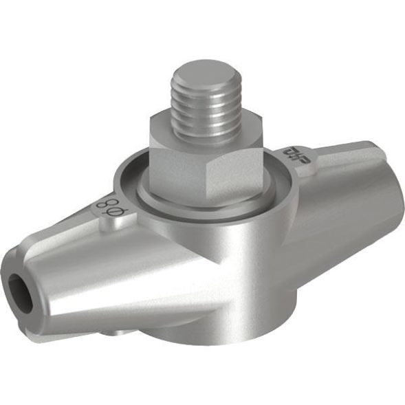 Pröpster 2105 zinc die-cast D:8mm with St/tZn screw ES connector