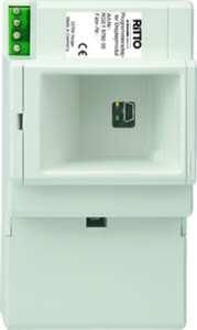 Ritto RGE1879000 programming adapter display module, REG, white