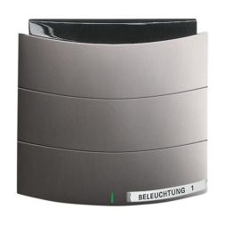 Busch-Jaeger 6320/10-20 Control element 1/2-way, with infrared interface, Busch-triton® platinum