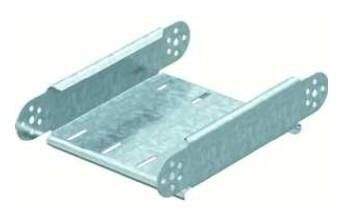 OBO Bettermann RGBEV 650 FS vertical articulated bend element, 7005407